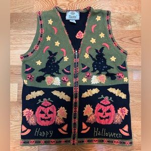 Three Women’s Small Holiday Sweaters Vests